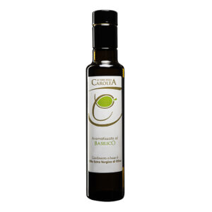 Olio EVO Aromatizzato al Basilico 25 cl