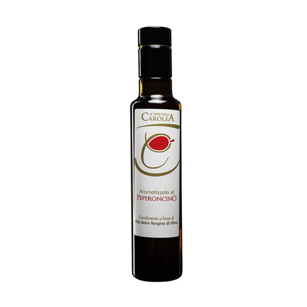 Olio EVO Aromatizzato al Peperoncino 25 cl